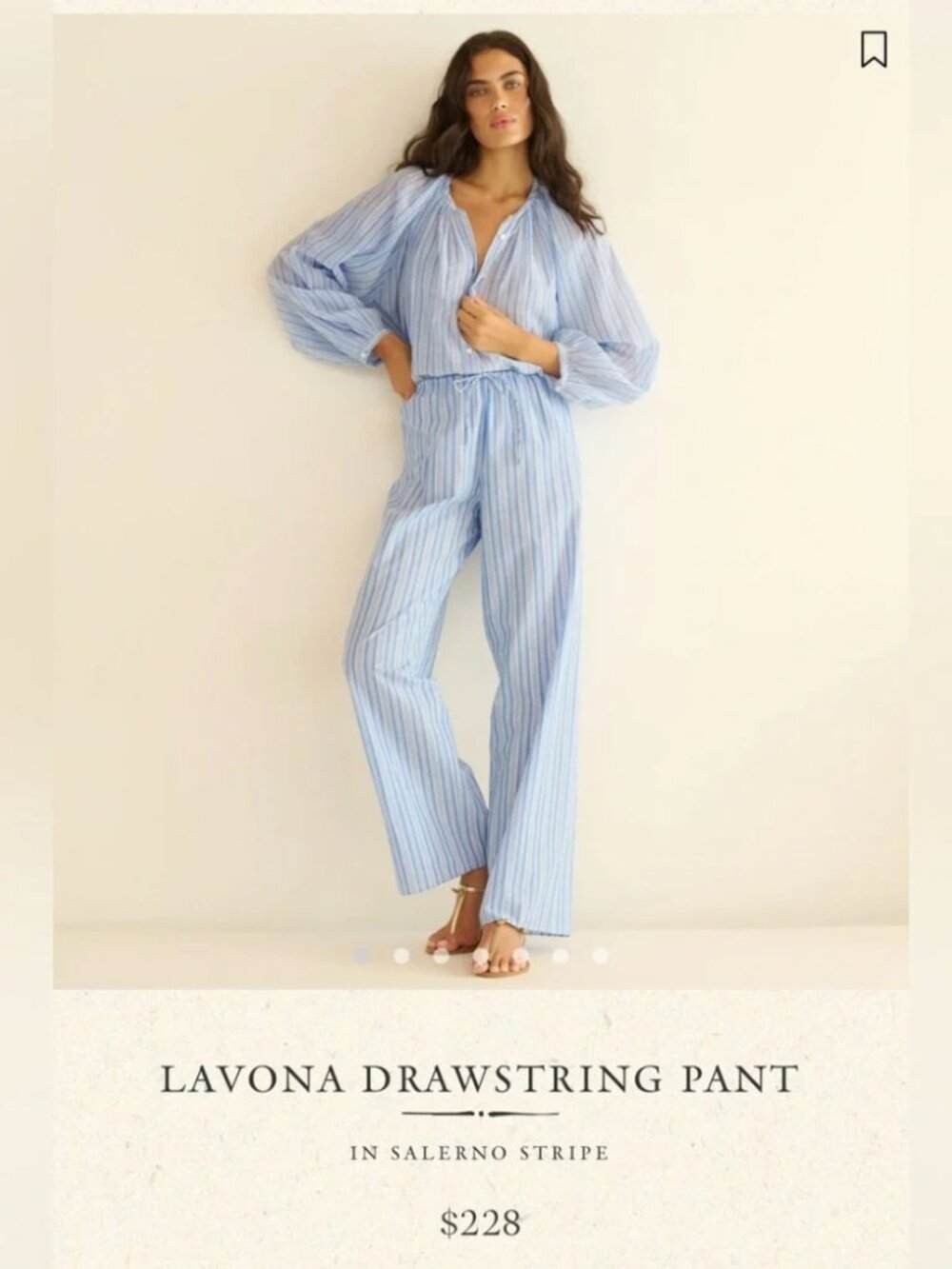 Doen Lavona Drawstring Pant